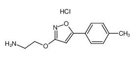 3-(2-Aminoethoxy)-5-(4-methylphenyl)isoxazole hydrochloride_195713-97-4