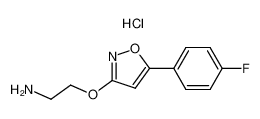 3-(2-Aminoethoxy)-5-(4-fluorophenyl)isoxazole hydrochloride_195713-99-6