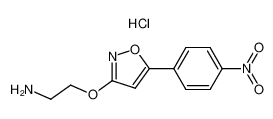 3-(2-Aminoethoxy)-5-(4-nitrophenyl)isoxazole hydrochloride_195714-17-1