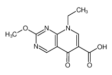 8-ethyl-2-methoxy-5-oxo-5,8-dihydro-pyrido[2,3-d]pyrimidine-6-carboxylic acid_19572-12-4