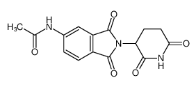 N-(2-(2,6-dioxopiperidin-3-yl)-1,3-dioxoisoindolin-5-yl)acetamide_1957235-50-5