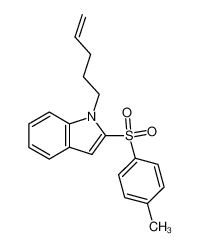 1-pent-4-enyl-2-(toluene-4-sulfonyl)-1H-indole_195821-56-8