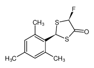 rel-(2R,5R)-5-fluoro-2-mesityl-1,3-dithiolan-4-one_195886-07-8