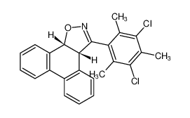 (3aS,11bR)-3-(3,5-dichloro-2,4,6-trimethylphenyl)-3a,11b-dihydrophenanthro[9,10-d]isoxazole_195966-26-8