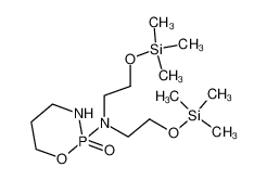 (2-Oxo-2λ5-[1,3,2]oxazaphosphinan-2-yl)-bis-(2-trimethylsilanyloxy-ethyl)-amine_195966-75-7