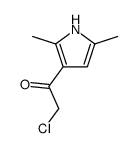 2-chloro-1-(2,5-dimethyl-1H-pyrrol-3-yl)ethanone_19597-16-1