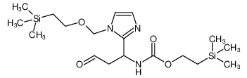 2-(trimethylsilyl)ethyl (3-oxo-1-(1-((2-(trimethylsilyl)ethoxy)methyl)-1H-imidazol-2-yl)propyl)carbamate_195983-76-7