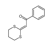 2-(1,3-dithian-2-ylidene)-1-phenylethanone_19607-10-4