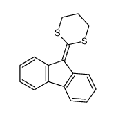 2-(9H-fluoren-9-ylidene)-1,3-dithiane_19607-54-6
