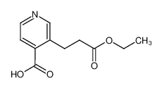 3-(2-ethoxycarbonyl-ethyl)-isonicotinic acid_19608-40-3