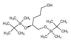 (S)-4,5-bis((tert-butyldimethylsilyl)oxy)pentan-1-ol_196080-42-9