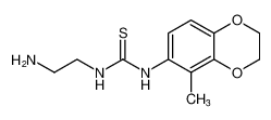1-(2-aminoethyl)-3-(5-methyl-2,3-dihydrobenzo[b][1,4]dioxin-6-yl)thiourea_196091-23-3