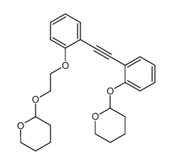 2-(2-((2-(2-((tetrahydro-2H-pyran-2-yl)oxy)ethoxy)phenyl)ethynyl)phenoxy)tetrahydro-2H-pyran_196106-33-9