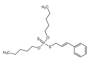 O,O-Dipentyl-S-cinnamyl-dithiophosphat_19627-26-0