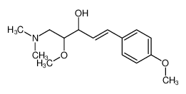 5-Dimethylamino-3-hydroxy-4-methoxy-1-(4-methoxy-phenyl)-pent-1-en_1963-34-4