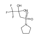 N-(3,3,3-trifluoro-2,2-dihydroxypropanesulfonyl)pyrrolidine_196410-43-2