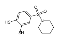 4-piperidylsulfonyl-1,2-benzenedithiol_196495-23-5
