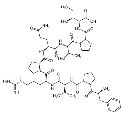 L-phenylalanyl-L-prolyl-L-valyl-L-arginyl-L-prolyl-L-glutaminyl-L-valyl-L-prolyl-L-isoleucine_196514-70-2