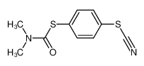 (p-Thiocyanatophenyl)-N,N-dimethylthiocarbamat_19654-49-0
