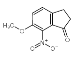 6-methoxy-7-nitro-2,3-dihydroinden-1-one_196597-96-3
