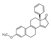 (R)-3-Methoxy-13-phenyl-6,7,11,12,13,16-hexahydro-cyclopenta[a]phenanthren-17-one_19660-54-9