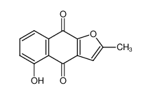 2-methyl-5-hydroxynaphtho[2,3-b]furan-4,9-dione_196613-58-8