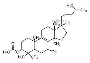 3β-acetoxy-lanost-8-en-7β-ol_19666-88-7