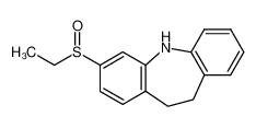 3-Ethylsulfinyl-10,11-dihydro-5H-dibenz(b,f)azepin_19674-30-7