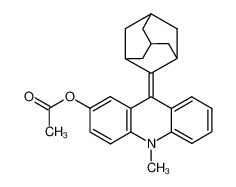 2-acetoxy-9-adamantylidene-10-methylacridane_196805-38-6