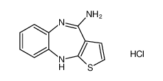 10H-benzo[b]thieno[2,3-e][1,4]diazepin-4-amine hydrochloride_196875-05-5
