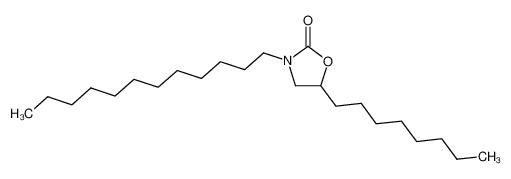 3-dodecyl-5-octyl-oxazolidin-2-one_19688-00-7