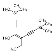 (Z)-(3-ethyl-4-methylhexa-3-en-1,5-diyne-1,6-diyl)bis(trimethylsilane)_196882-89-0