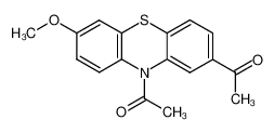 2,10-diacetyl-7-methoxy-10H-phenothiazine_19693-21-1
