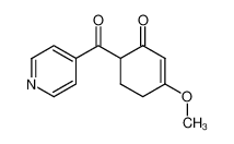 3-Methoxy-6-(pyridine-4-carbonyl)-cyclohex-2-enone_19695-24-0