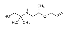 (S)-2-((2-(allyloxy)propyl)amino)-2-methylpropan-1-ol_197020-92-1