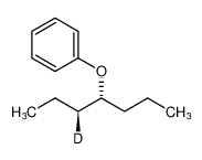 rel-(((3R,4S)-heptan-4-yl-3-d)oxy)benzene_197073-69-1