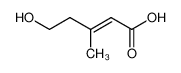 5-hydroxy-3-methyl-2-(E)-pentenoic acid_19710-84-0