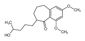 7,9-Dimethoxy-2-(4-hydroxy-pentyl)-2,3,4,5-tetrahydro-1H-benzocyclo-heptenon-(1)_19711-82-1