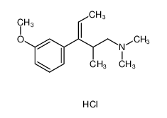(E)-(RS)-[3-(3-methoxy-phenyl)-2-methyl-pent-3-enyl]-dimethylamine hydrochloride_197144-97-1
