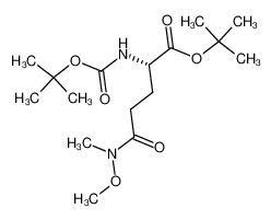 N-tert-butoxycarbonyl-L-glutamic acid α-tert-butyl ester γ-N-methoxy-N-methylamide_197159-25-4