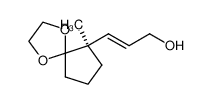 (E)-3-((R)-6-Methyl-1,4-dioxa-spiro[4.4]non-6-yl)-prop-2-en-1-ol_197164-03-7
