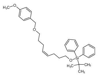 (4Z)-1-(tert-butyldiphenylsilyloxy)-8-(4-methoxybenzyloxy)-4-octene_197219-11-7