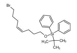 (4Z)-1-bromo-8-(tert-butyldiphenylsilyloxy)-4-octene_197219-14-0