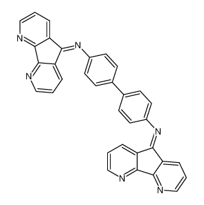 N4,N4'-Bis-cyclopenta[2,1-b;3,4-b']dipyridin-5-ylidene-biphenyl-4,4'-diamine_197220-00-1