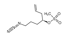 Methanesulfonic acid (S)-1-(3-azido-propyl)-but-3-enyl ester_197230-24-3