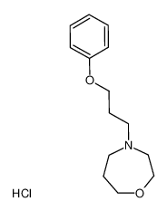 4-(3-Phenoxy-propyl)-[1,4]oxazepane; hydrochloride_19732-27-5