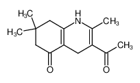 5-oxo-2,7,7-trimethyl-3-acetyl-1,4,5,6,7,8-hexahydroquinoline_19732-56-0