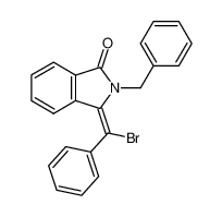 2-benzyl-3-(bromo-phenyl-methylene)-2,3-dihydro-isoindol-1-one_19732-63-9