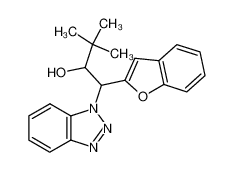 1-Benzofuran-2-yl-1-benzotriazol-1-yl-3,3-dimethyl-butan-2-ol_197359-71-0