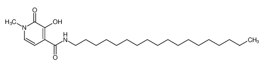 4-Pyridinecarboxamide,1,2-dihydro-3-hydroxy-1-methyl-N-octadecyl-2-oxo-_197367-21-8